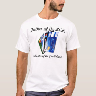 Camiseta Suporte dos cartões de crédito