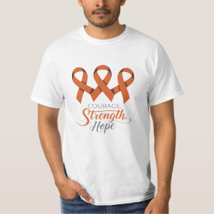 Camiseta Suporte e Advocate com Trabalho de arte de Faixa L