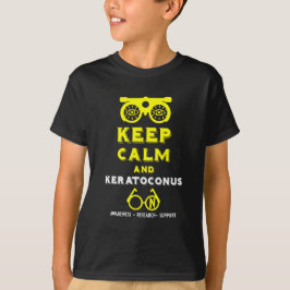 Camiseta Suporte E Consciência De Keratoconus