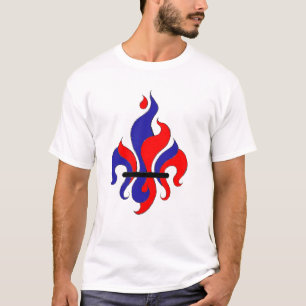 Camiseta Suporte e luta de flor de Ashley!