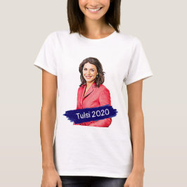 Camiseta Suporte Eleitoral Tulsi 2020