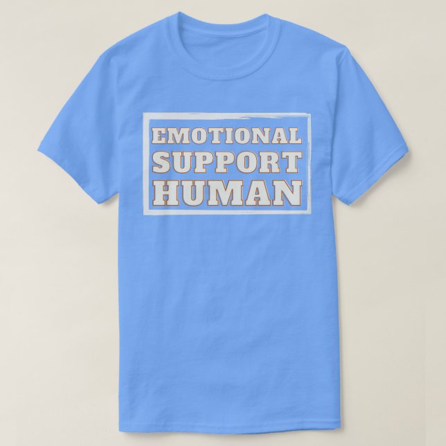 Camiseta Suporte Emocional Humano 1 (Frente do Design)