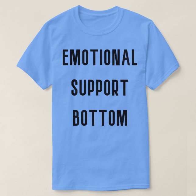 Camiseta Suporte Emocional Inferior (Frente do Design)