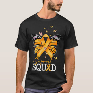 Camiseta Suporte Esquadraão Laranja Fita Esclerose Múltipla