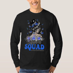 Camiseta Suporte Esquadrão Coque Desarrumado Borboleta Cons