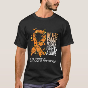 Camiseta Suporte Familiar Advertência Do Rsd Crps