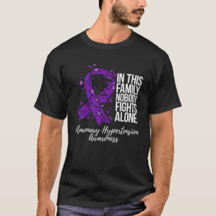 Camiseta Suporte Familiar Hipertensão Pulmonar Sensibilizaç