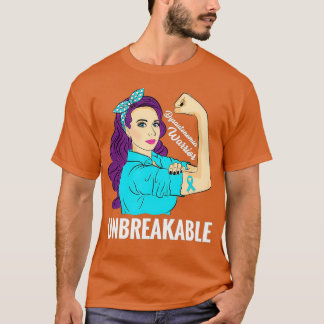 Camiseta Suporte ininterrupto para guerreiros de sensibiliz