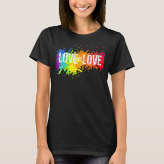 Camiseta Suporte Lgb Love Is Love Lgbt Pride