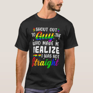Camiseta Suporte Lgbt Mostra Para A Lésbica Cara