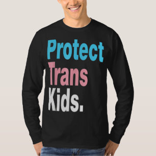 Camiseta Suporte Lgbt Proteger O Orgulho Lgbt Trans Kid 3