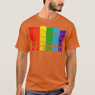 Camiseta Suporte LGBTQ de Presente LGBT para Vancouver Prid