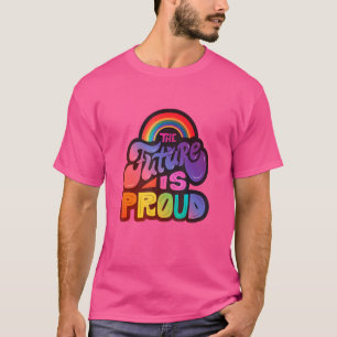 Camiseta Suporte Lgbtq+ O Futuro É Orgulho 4