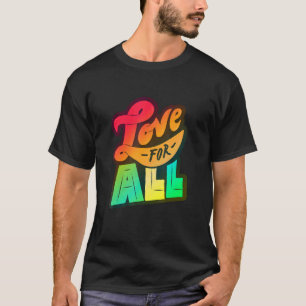 Camiseta Suporte Lgbtq+ para o Love All Color Edition 2