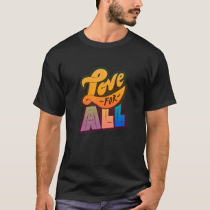 Camiseta Suporte Lgbtq+ para o Love All Color Edition 3