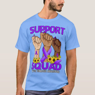Camiseta Suporte manual Fibrose Cística Esquadrão Sensibili