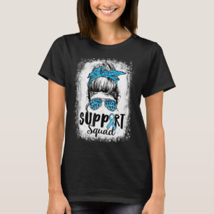 Camiseta Suporte Mensal de Bun Azul Diabetes Acessibilidade