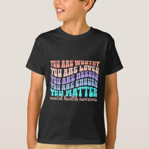 Camiseta Suporte motivacional Warrior Mental Health Awarene