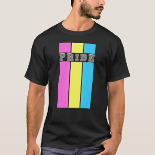 Camiseta Suporte Pan Do Orgulho Lgbtq