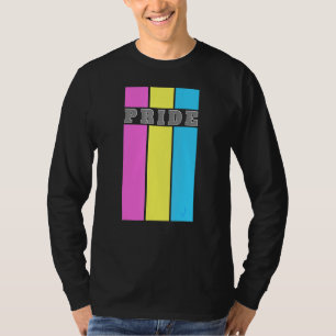 Camiseta Suporte Pan Do Orgulho Lgbtq