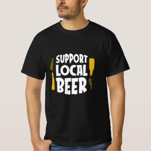 Camiseta Suporte para cerveja local