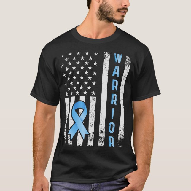 Camiseta Suporte para conscientização do Cancer da próstata (Frente)