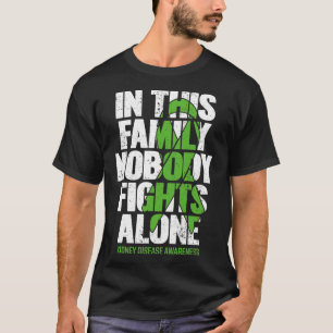 Camiseta Suporte para doença renal - Doença renal familiar