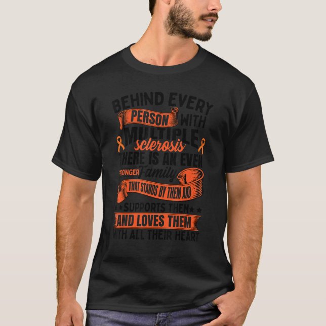 Camiseta Suporte para esclerose múltipla (Frente)