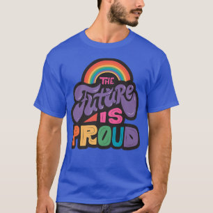 Camiseta Suporte para LGBTQ+ - O futuro é Premium do Orgulh