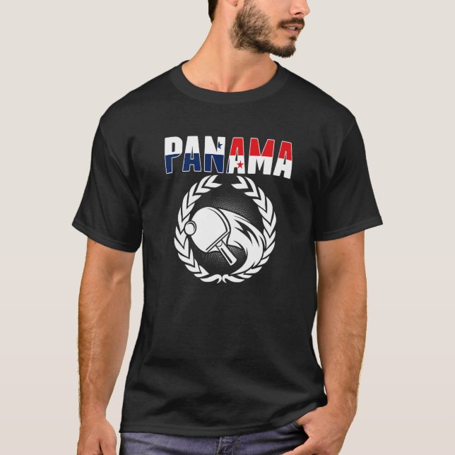 Camiseta Suporte para pinos Panamá na Tênis do Panamá (Frente)