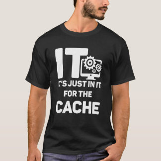 Camiseta Suporte Técnico de TI Só Está Nisso Pelo Suporte