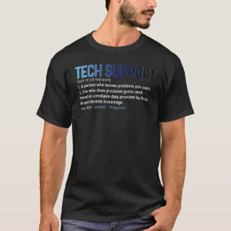 Camiseta Suporte técnico para programadores de Geeks