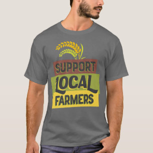 Camiseta Suportem o Grain do Agricultor local sem fazendeir