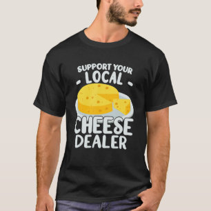 Camiseta Suportem o queijo picante do Cheese Dealer