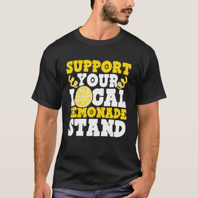 Camiseta Suportem O Suco De Limonada Local. (Frente)