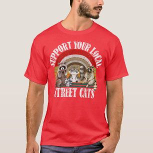 Camiseta Suportem os Gatos de Rua Local 1