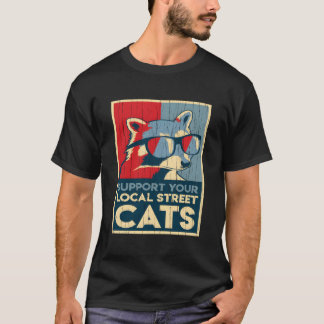 Camiseta Suportem Seu Presente De Gatos Na Rua Local Para R