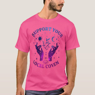Camiseta Suportem Sua Bruxaria Pagan Local De Wiccan