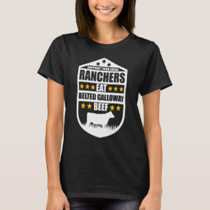 Camiseta Suportem Sua Galeria de Cintas de Carne De Bovino