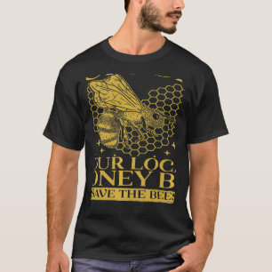 Camiseta Suportem Suas Abelhas Locais Para Salvar Abelhas
