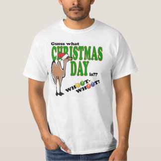 Camiseta Suposição que dia de Natal é??