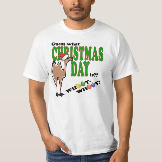 Camiseta Suposição que dia de Natal é?? (Frente)