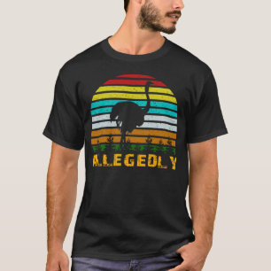 Camiseta Supostamente avestruz Tierra Pássaro Lov