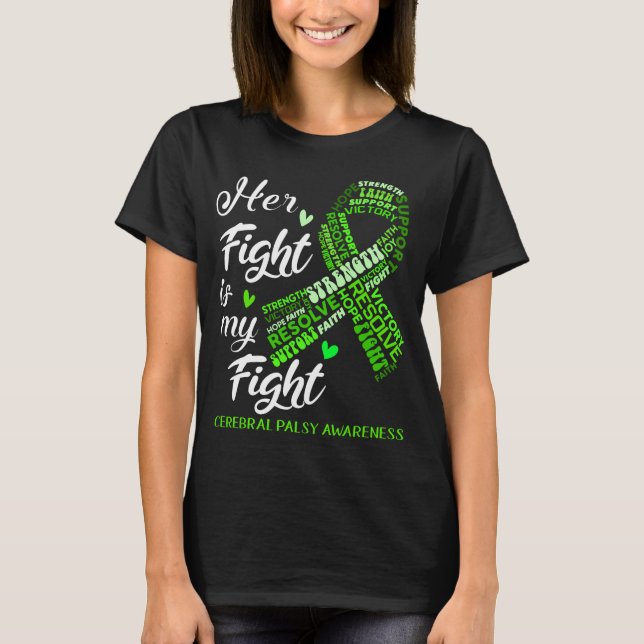 Camiseta Support Cerebral Palsy Warrior Gifts (Frente)