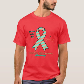Camiseta Support Fighters of EAC of the Ovary Awareness Rib