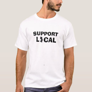 Camiseta Support Local T-shirt - New Jersey (NJ)