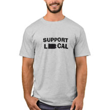 Support Local T-shirt - Pensilvânia (PA)