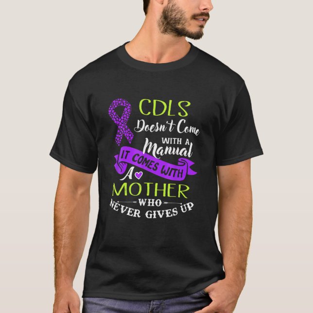 Camiseta Support Mothers Of Children With Cornelia De Lange (Frente)