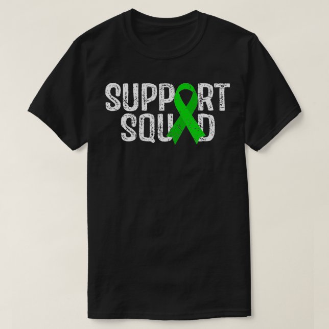 Camiseta Support Squad Kidney Disease Awareness  (Frente do Design)