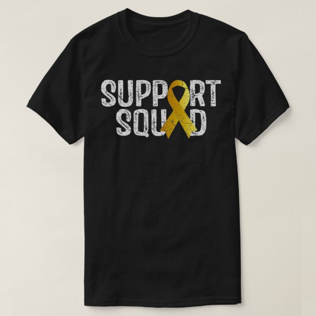 Camiseta Support Squad Neuroblastoma Awareness  (Frente do Design)